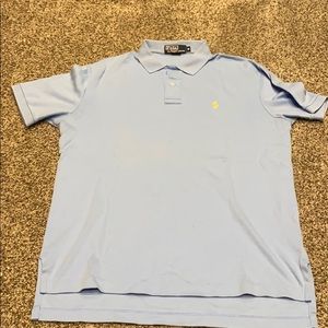 Powder blue Ralph Lauren polo shirt size medium